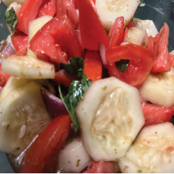 Cucumber & Tomato Salad