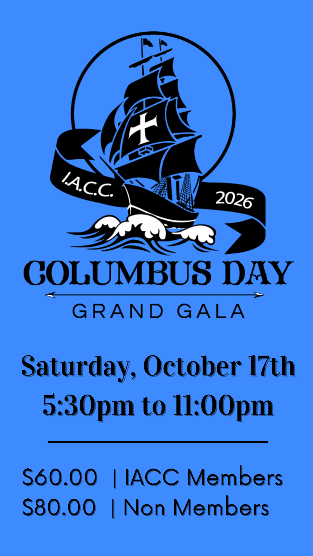 Columbus Grand Gala -October 17th