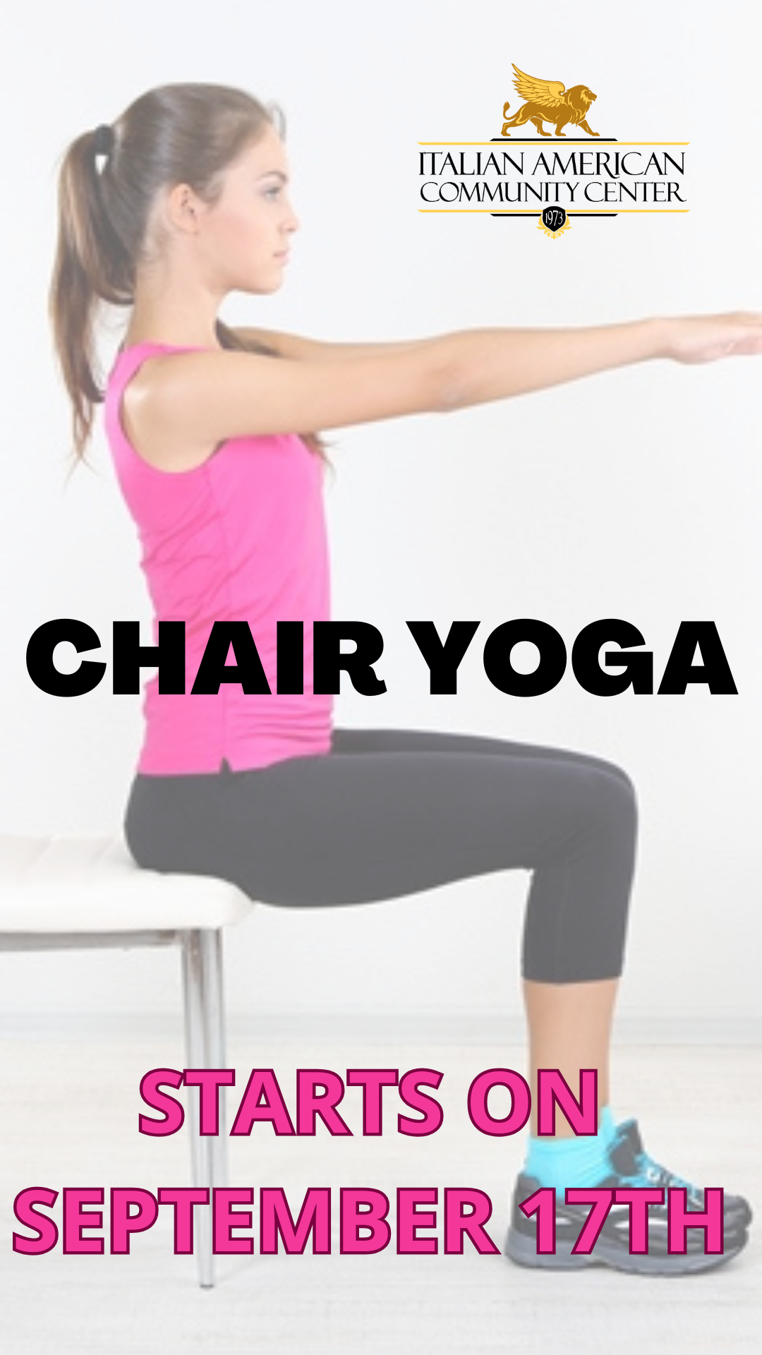 Chair Yoga- Starts September 17th
