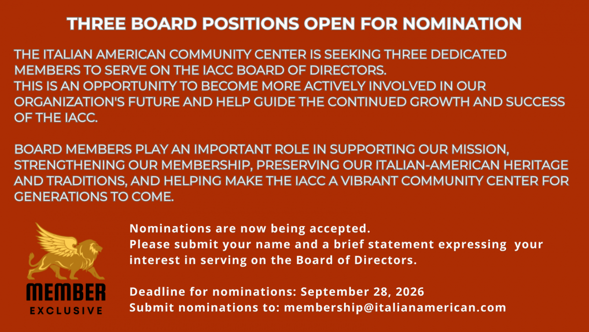 Three Board Positions Open for Nomination